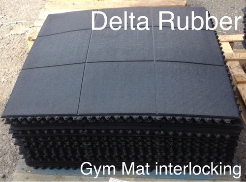 Interlocking rubber floor - interlocking,