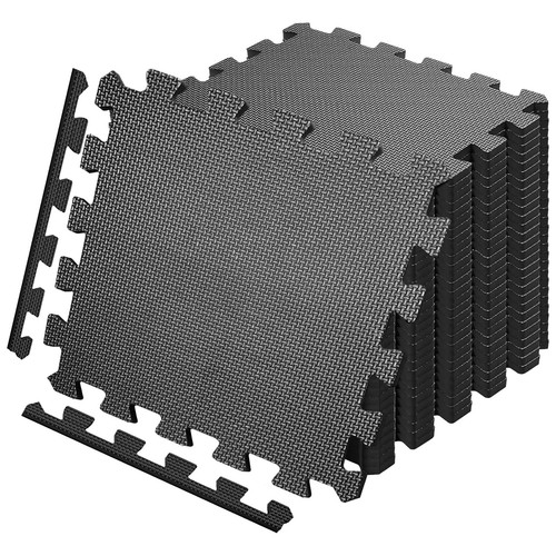 18pc interlocking mat yoga eva - interlocking,