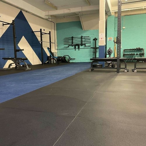 Rubber gym floor tiles heavy - gym,